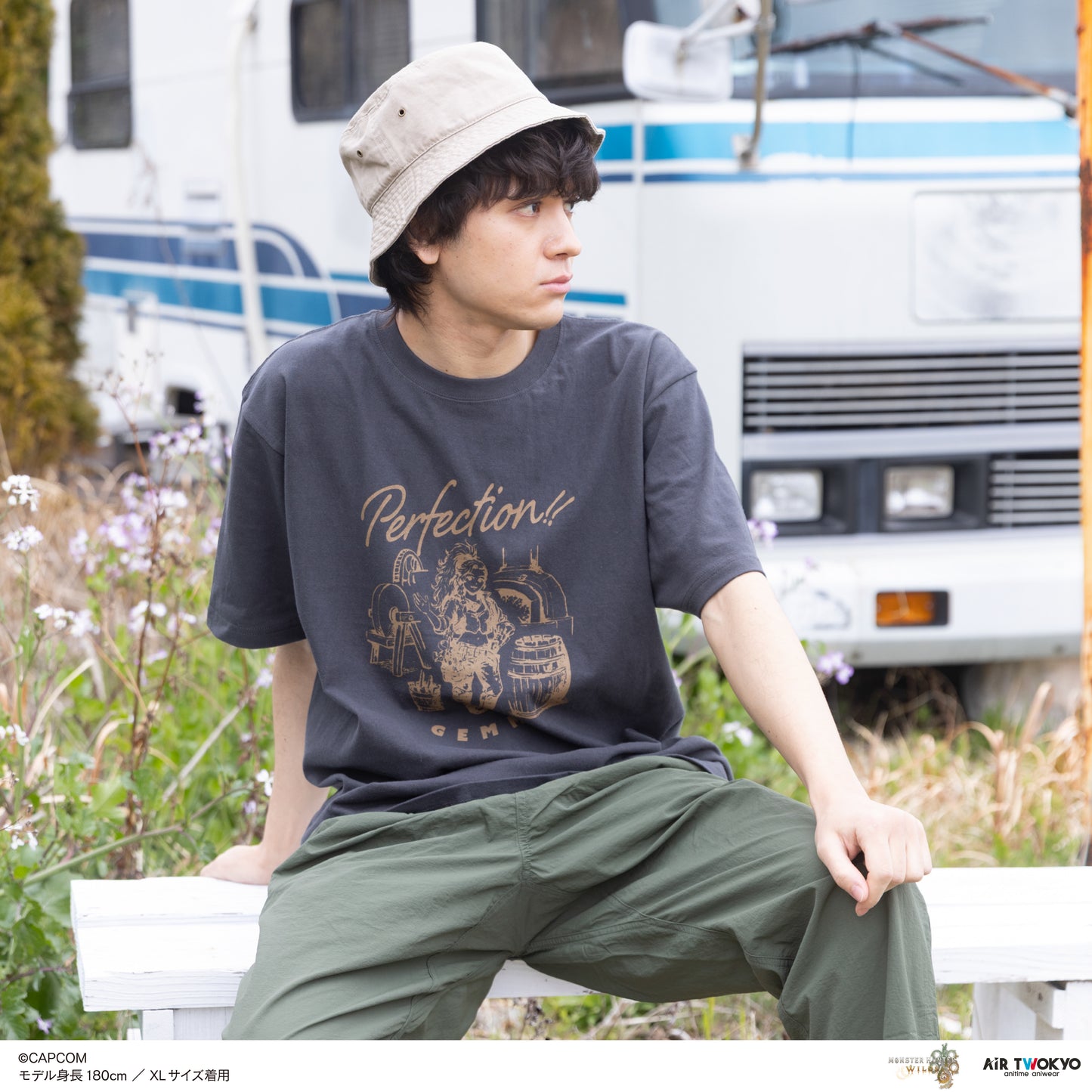 『モンスターハンターワイルズ』シーンイラストTシャツ 5（ジェマ）