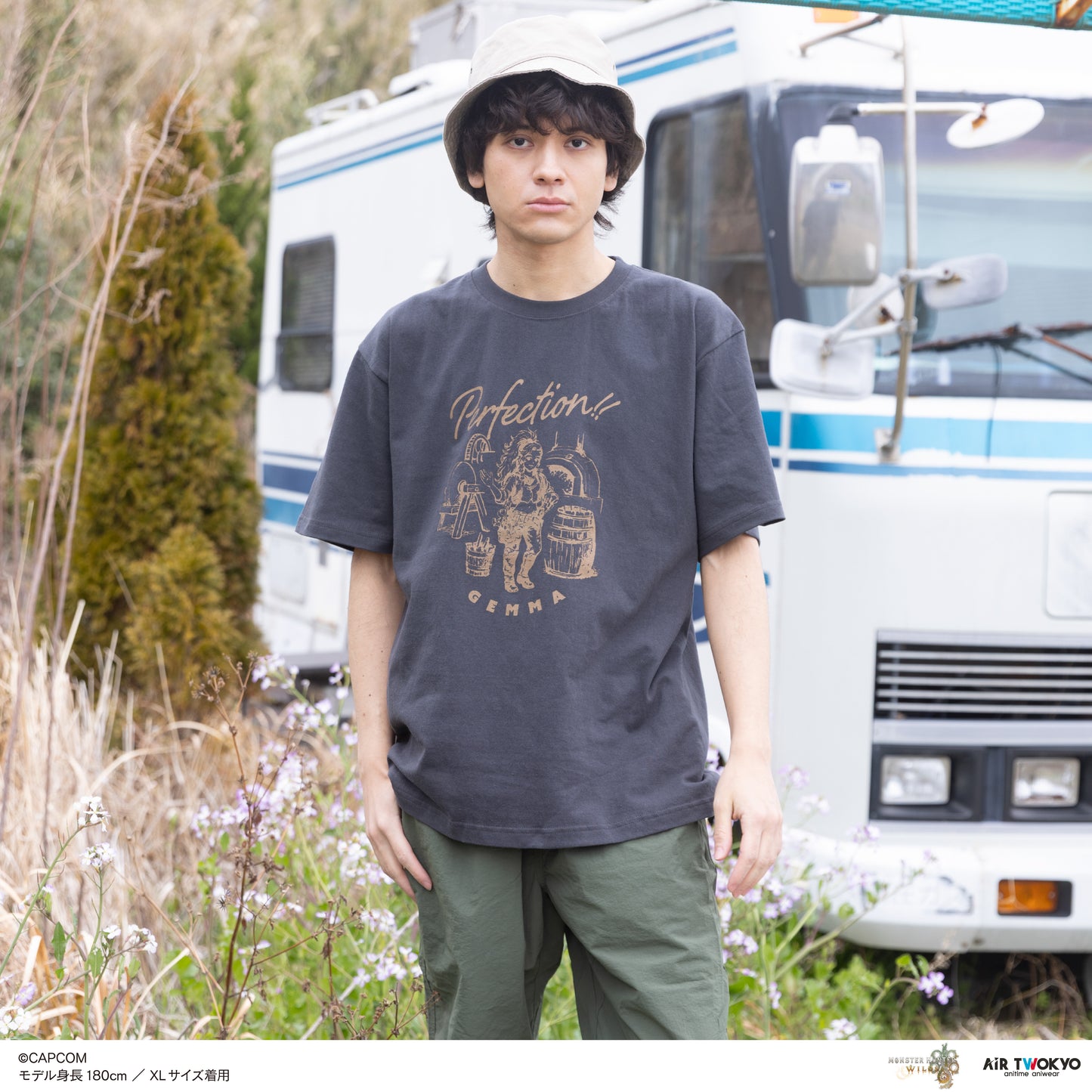 『モンスターハンターワイルズ』シーンイラストTシャツ 5（ジェマ）