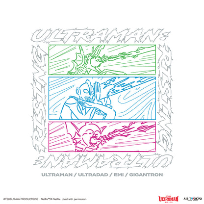 『ULTRAMAN: RISING』 第1弾 アメコミイラストTシャツ 6（親子のスペシウム光線）