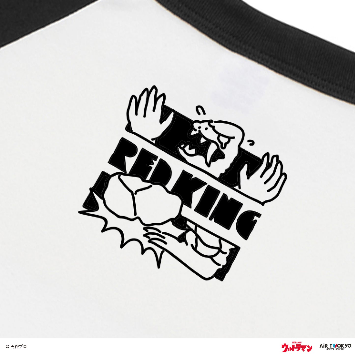 「ウルトラマンシリーズ」 第2弾 アメコミイラストロングスリーブTシャツ 1（レッドキング）