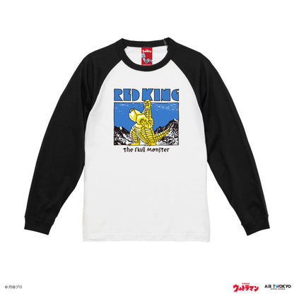 「ウルトラマンシリーズ」 第2弾 アメコミイラストロングスリーブTシャツ 1（レッドキング）