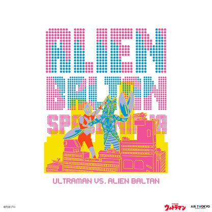 「ウルトラマンシリーズ」 第1弾 アメコミイラストロングスリーブTシャツ 1（バルタン星人）