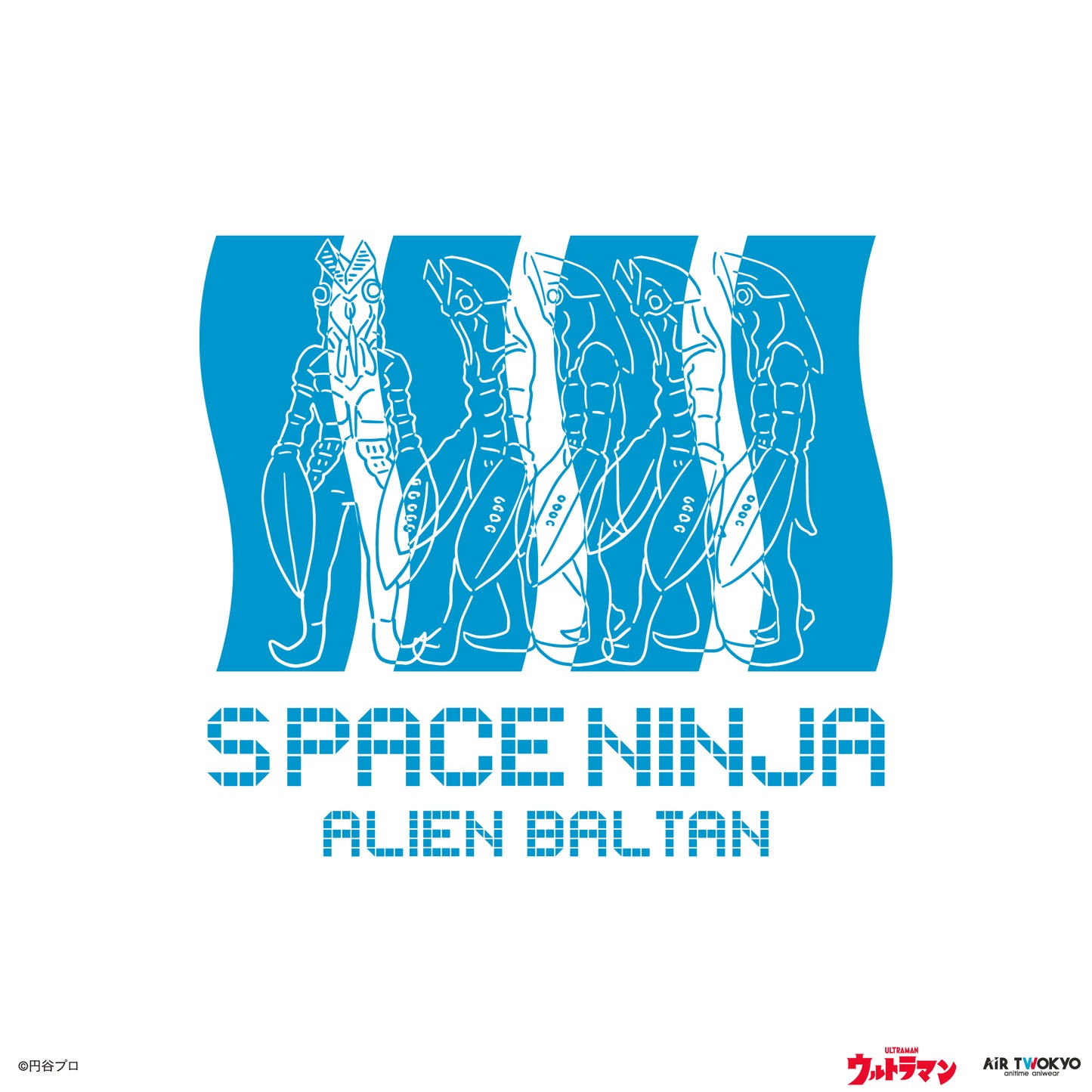 「ウルトラマンシリーズ」 第1弾 アメコミイラストロングスリーブTシャツ 1（バルタン星人）