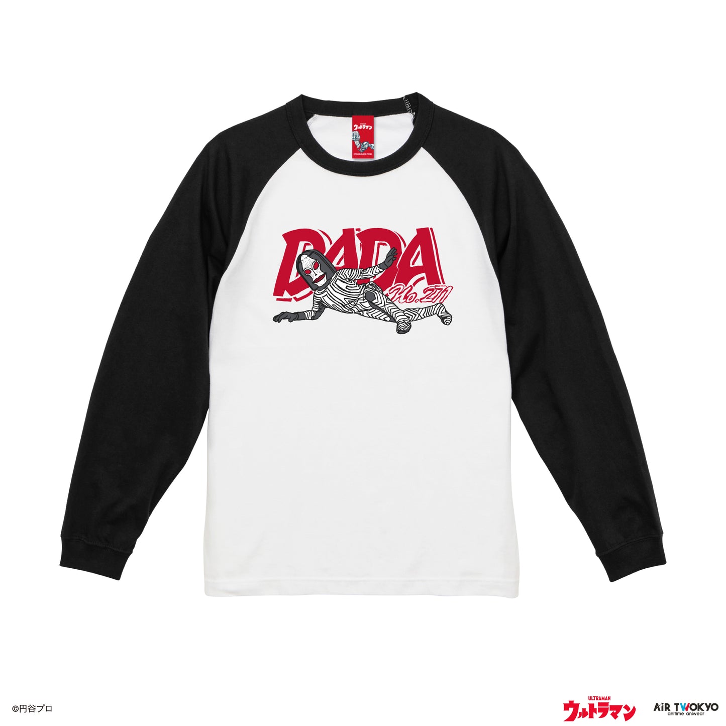 「ウルトラマンシリーズ」 第1弾 アメコミイラストロングスリーブTシャツ 2（ダダ）