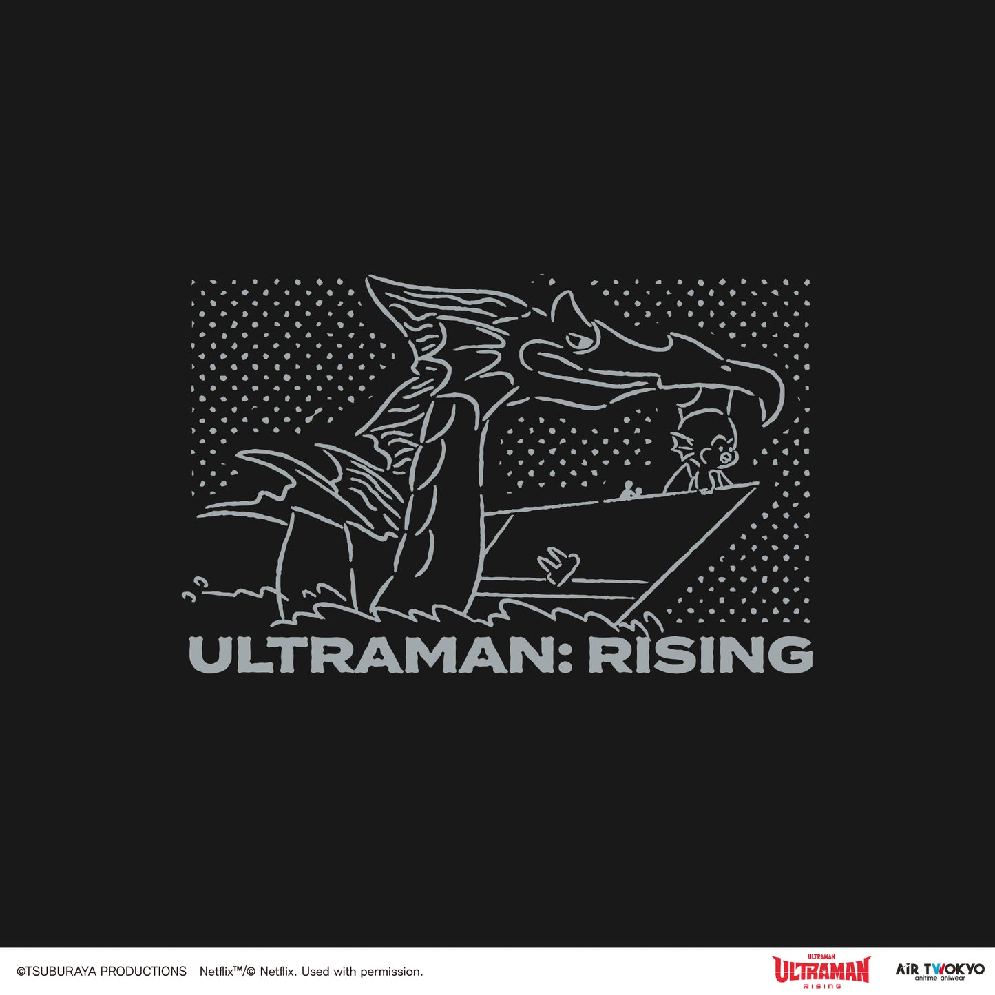 『ULTRAMAN: RISING』第1弾 アメコミイラストスウェット 2（親子のスペシウム光線）