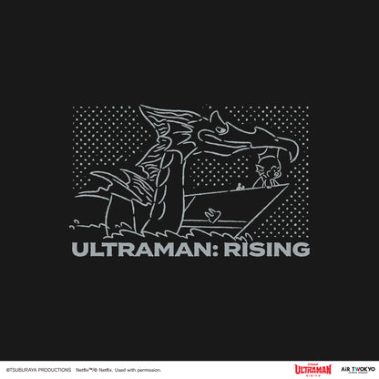 『ULTRAMAN: RISING』第1弾 アメコミイラストスウェット 2（親子のスペシウム光線）