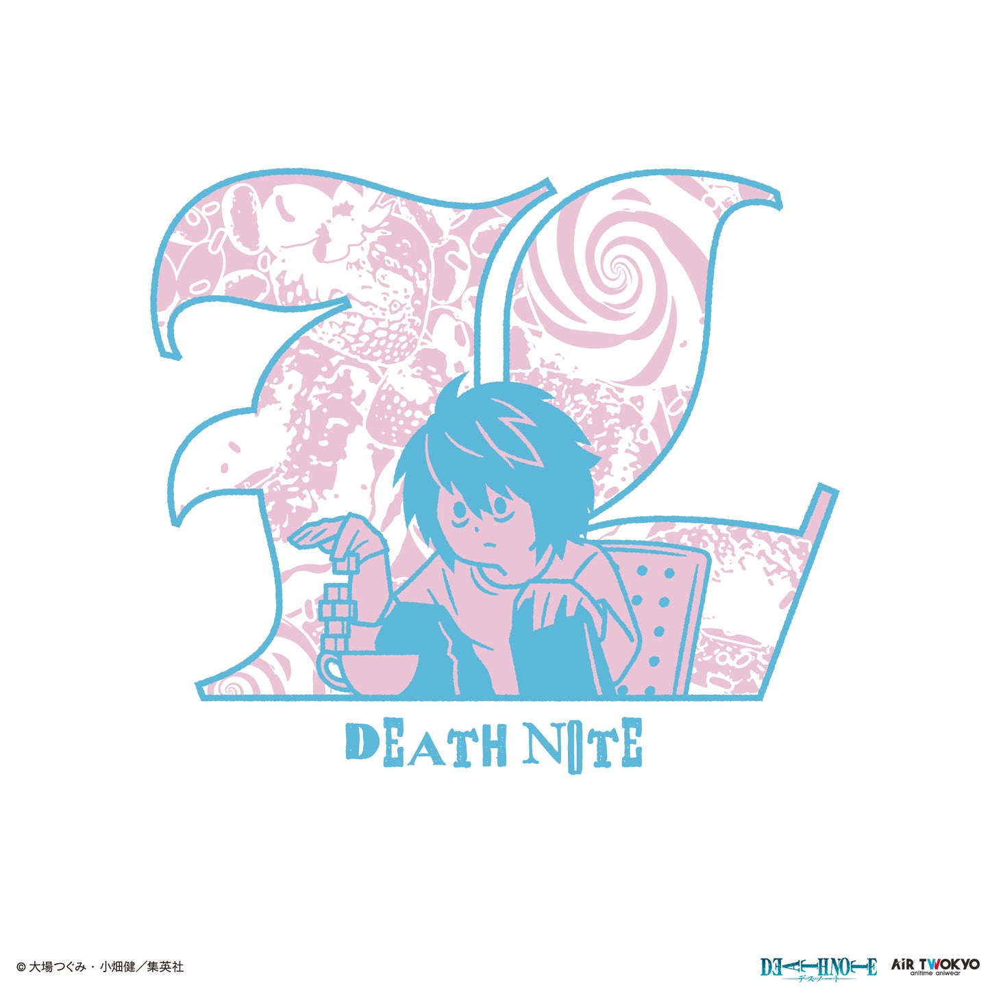 『DEATH NOTE』 第１弾 シーンイラストロングスリーブTシャツ 2（L）