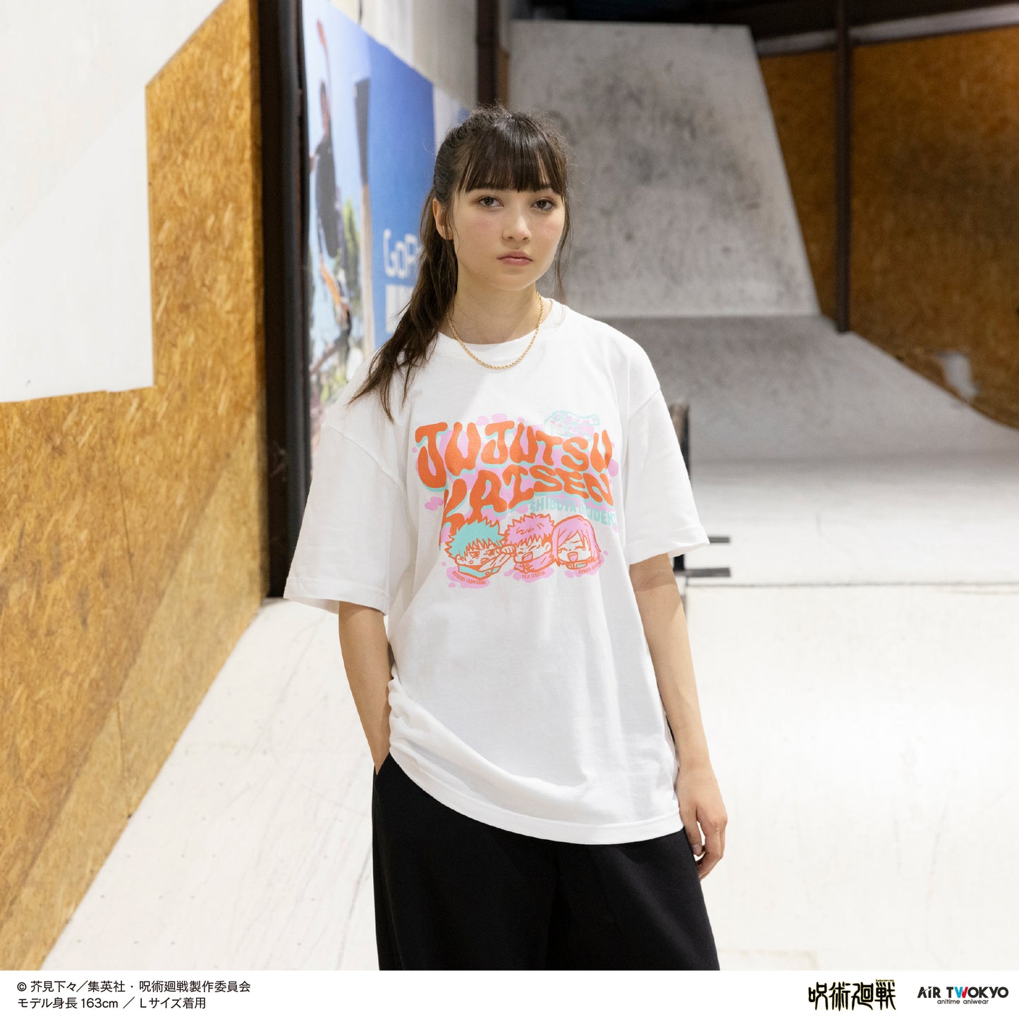 『呪術廻戦』「渋谷事変」第3弾 シーンイラスト Tシャツ 1（五条悟のシャツ）