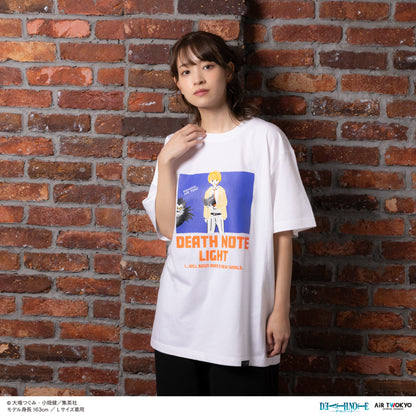 『DEATH NOTE』 第１弾 シーンイラストTシャツ 1（夜神月）