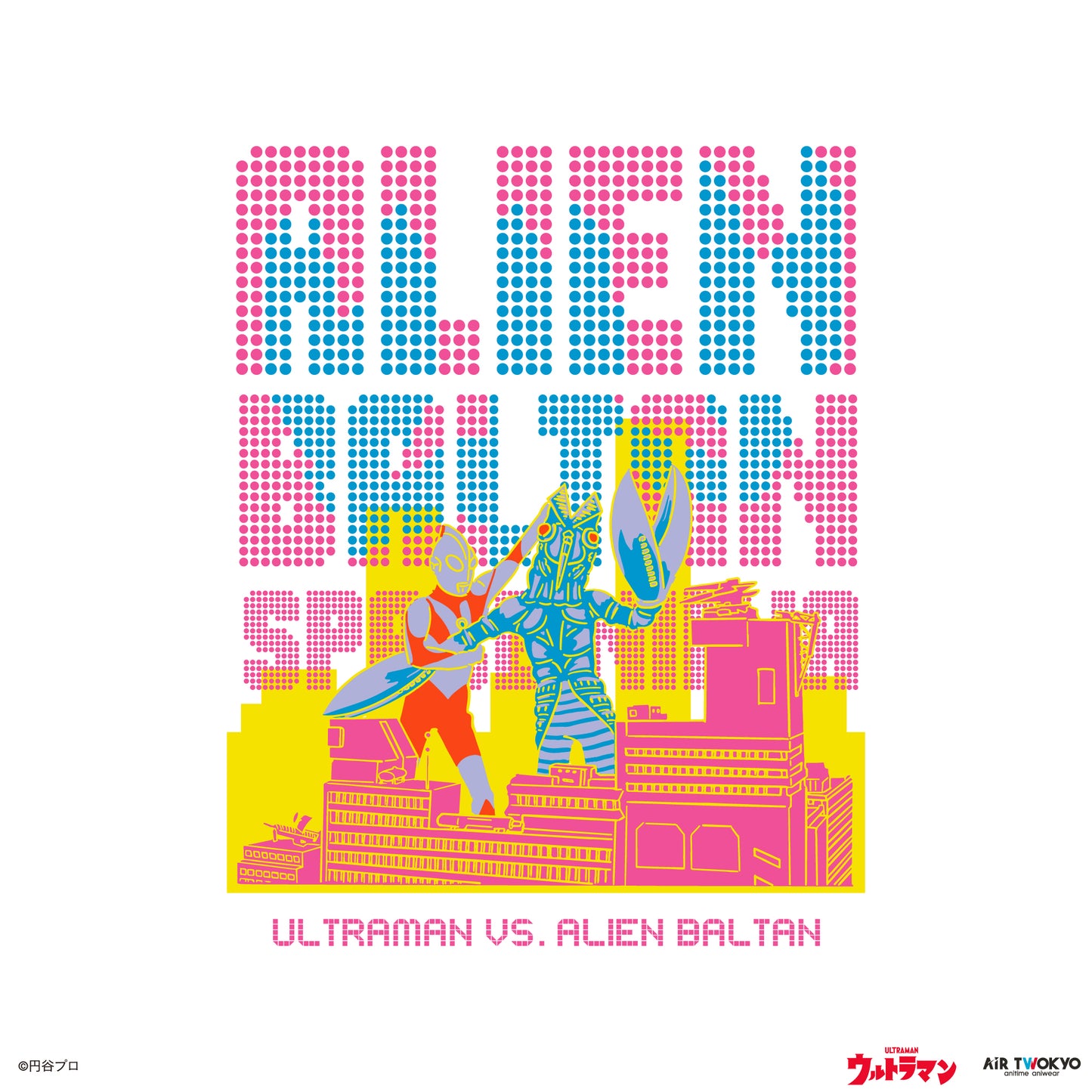 「ウルトラマンシリーズ」 第1弾 アメコミイラストTシャツ 1（バルタン星人）