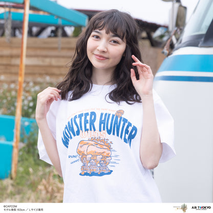 『モンスターハンターワイルズ』シーンイラストTシャツ 1（RUN!）