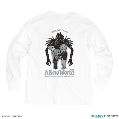 『DEATH NOTE』 第１弾 シーンイラストロングスリーブTシャツ 3（夜神月＆弥海砂＆リューク）