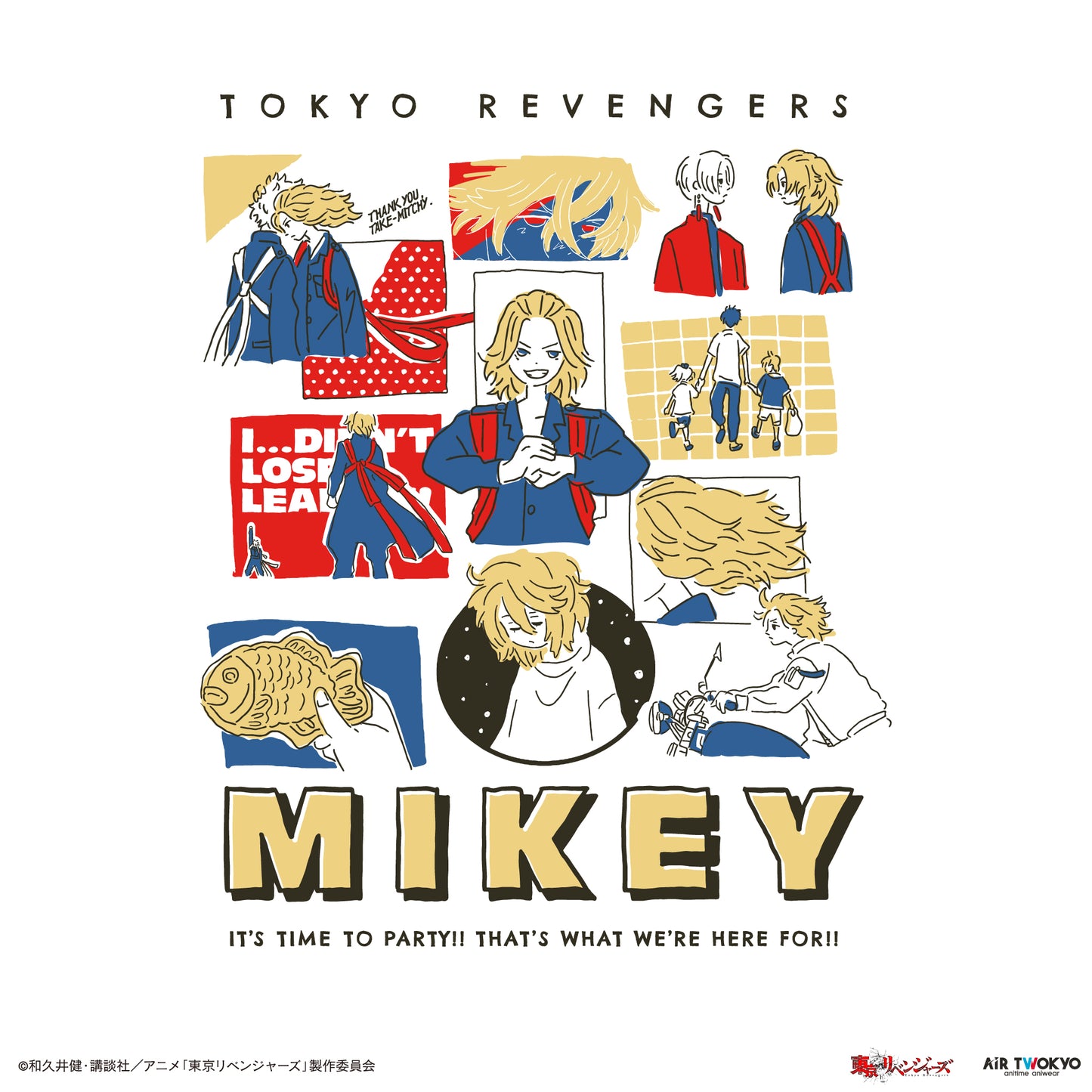 TVアニメ『東京リベンジャーズ』 第3弾 天竺編 チェキフォトTシャツ 2（マイキー）