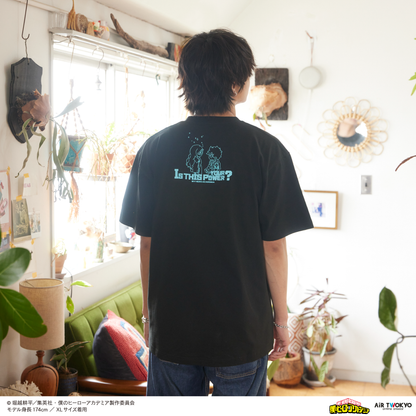 アニメ『僕のヒーローアカデミア』 第4期  シーンイラストTシャツ 3（緑谷出久＆壊理）