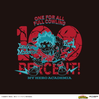 アニメ『僕のヒーローアカデミア』 第4期  シーンイラストTシャツ 3（緑谷出久＆壊理）