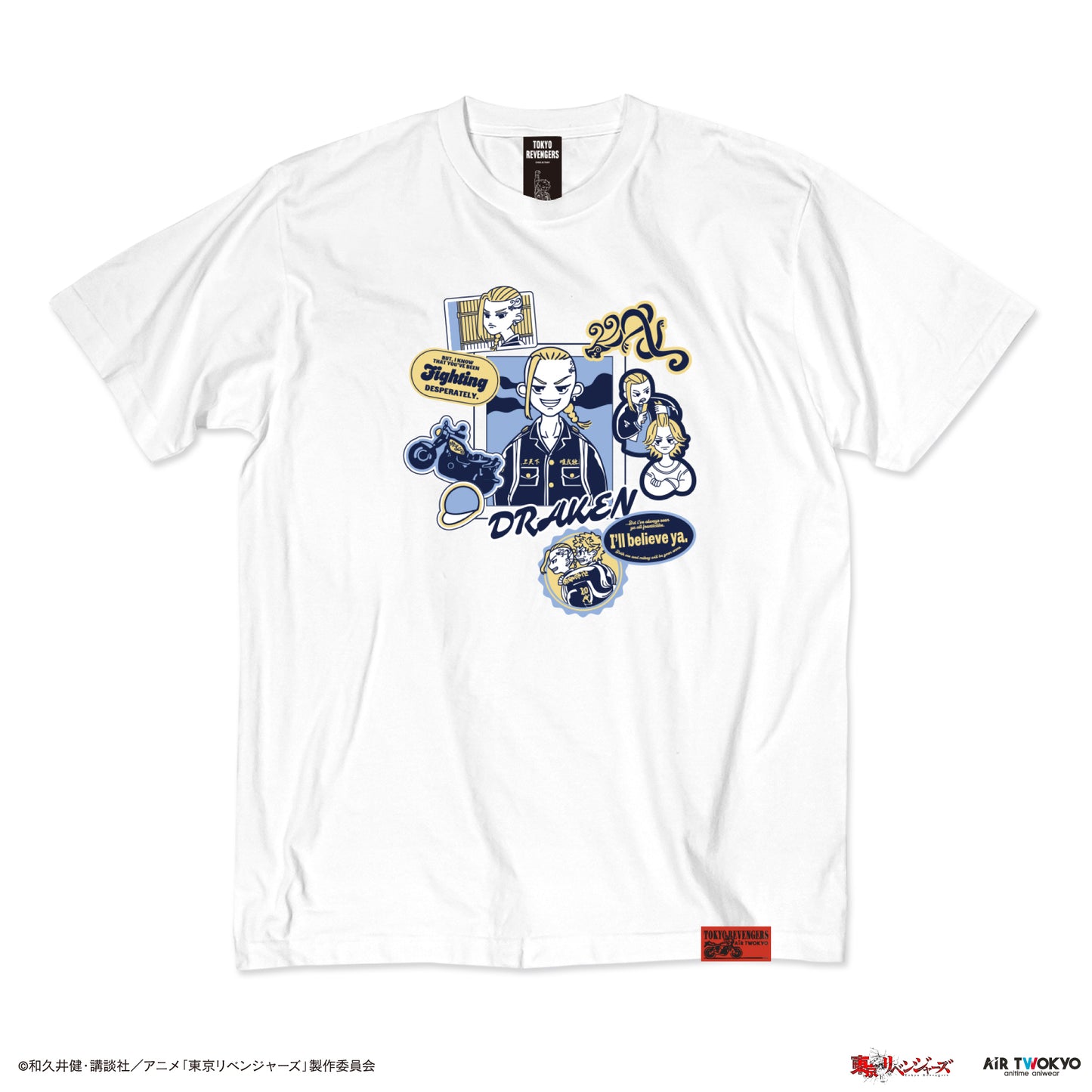 TVアニメ『東京リベンジャーズ』 第3弾 天竺編 チェキフォトTシャツ 3（ドラケン）