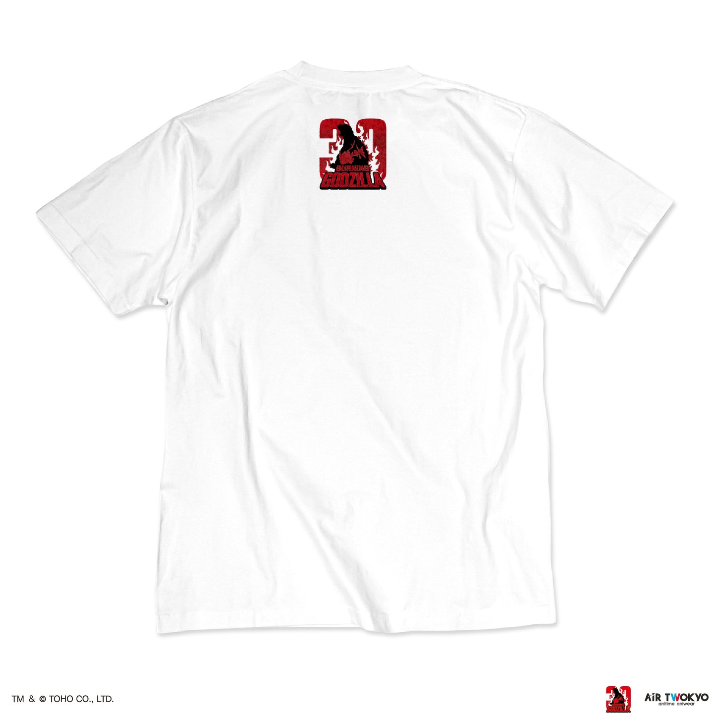 『ゴジラVSデストロイア』30周年 シーンイラストTシャツ 2（バーニングゴジラ）
