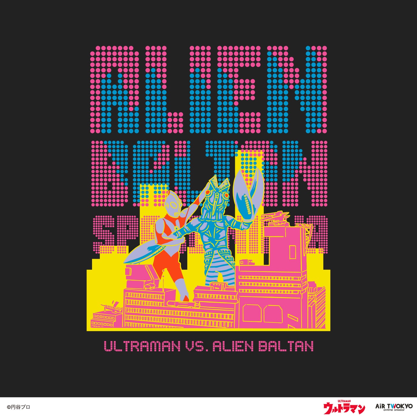 「ウルトラマンシリーズ」 第1弾 アメコミイラストTシャツ 1（バルタン星人）