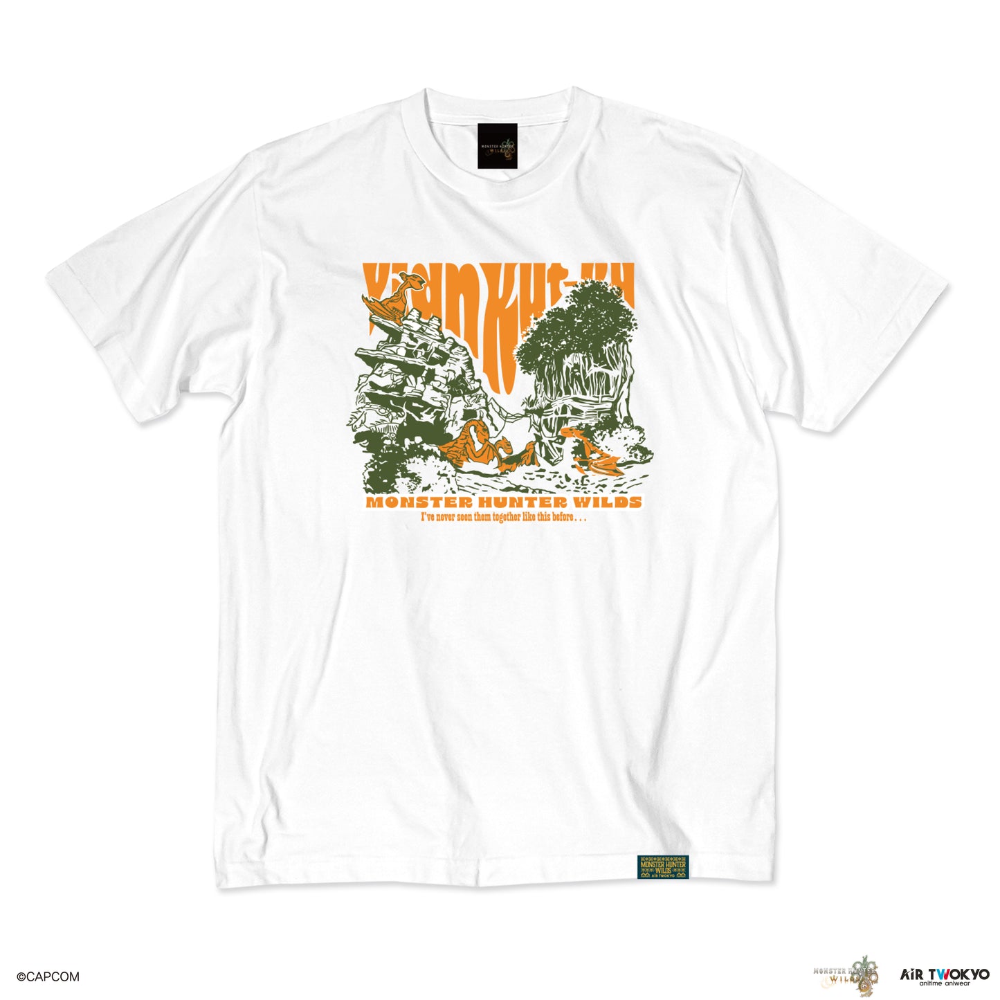 『モンスターハンターワイルズ』シーンイラストTシャツ 2（イャンクック）