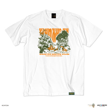 『モンスターハンターワイルズ』シーンイラストTシャツ 2（イャンクック）