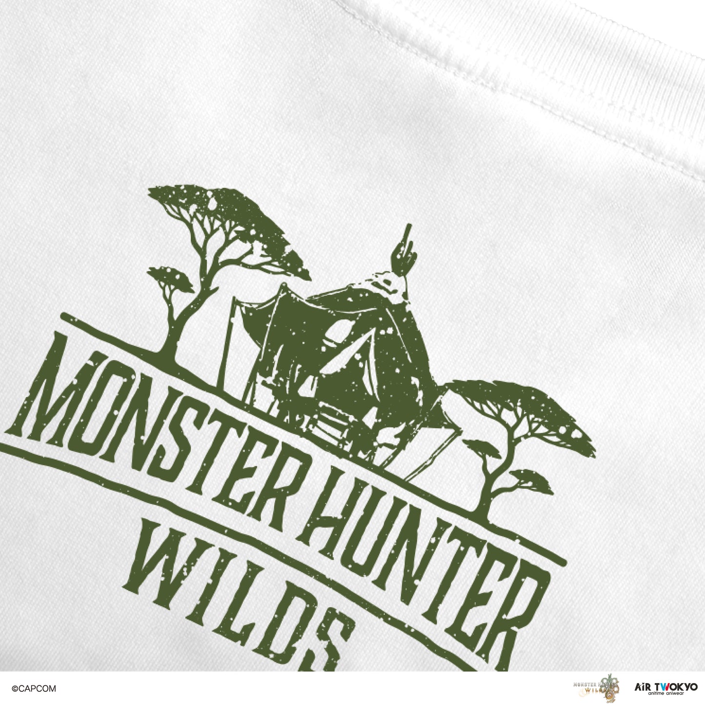 『モンスターハンターワイルズ』シーンイラストTシャツ 2（イャンクック）