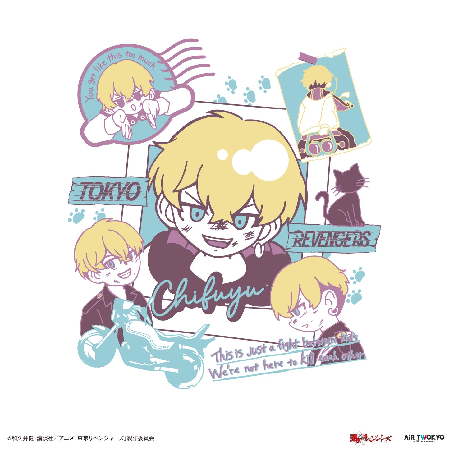 TVアニメ『東京リベンジャーズ』 第3弾 天竺編 チェキフォトTシャツ 4（千冬）