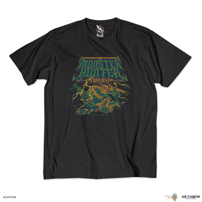 『モンスターハンターワイルズ』第2弾 シーンイラストTシャツ 2（レ・ダウ×セルレギオス）