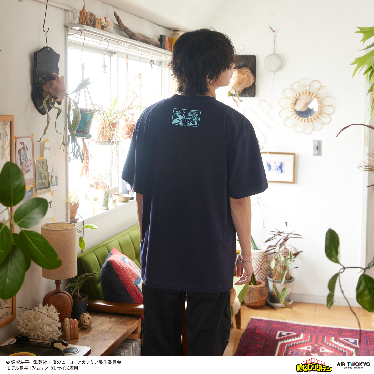 アニメ『僕のヒーローアカデミア』 第4期  シーンイラストTシャツ 6（トガヒミコ＆トゥワイス）