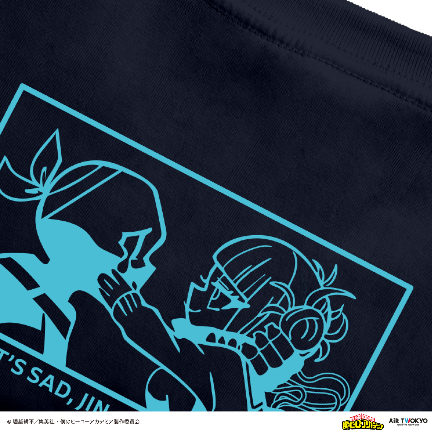 アニメ『僕のヒーローアカデミア』 第4期  シーンイラストTシャツ 6（トガヒミコ＆トゥワイス）