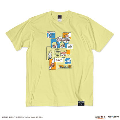 TVアニメ『進撃の巨人』 The Final Season 完結編 （前編）イラストTシャツ2(会いたかったからだ…）