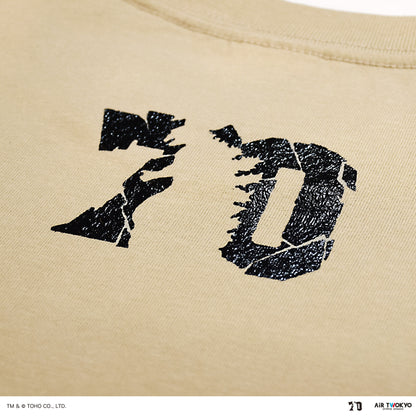 ゴジラ70周年記念『ゴジラ-1.0』シーンイラストTシャツ3（ゴジラ銀座襲来）