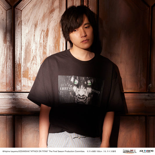 「進撃の巨人」 The Final Seasonエレン・イェーガ―　Tシャツ