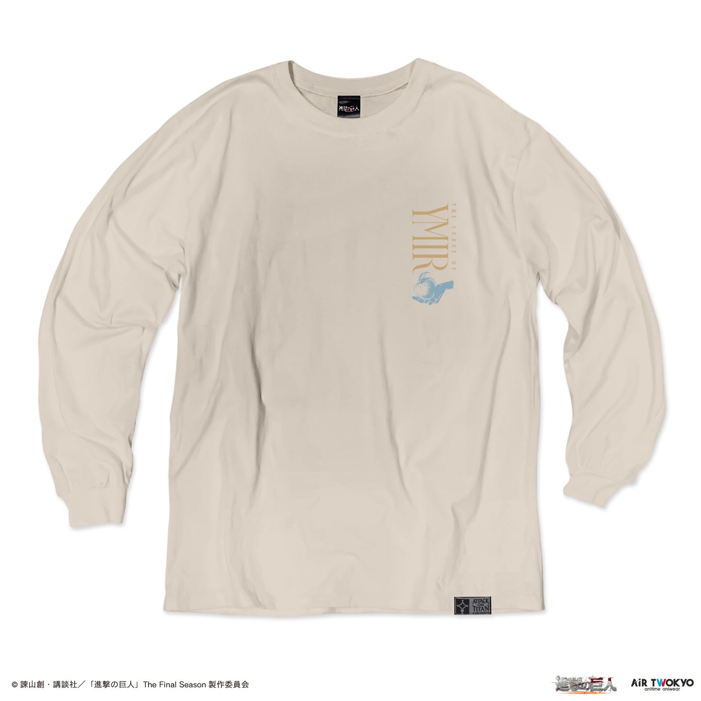 「進撃の巨人」 The Final SeasonモチーフロングTシャツ 2（始祖ユミル）