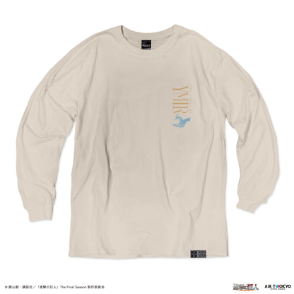 「進撃の巨人」 The Final SeasonモチーフロングTシャツ 2（始祖ユミル）