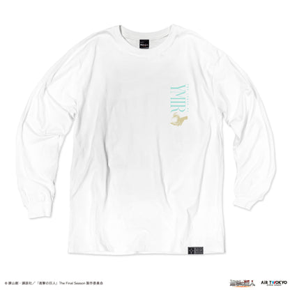 「進撃の巨人」 The Final SeasonモチーフロングTシャツ 2（始祖ユミル）
