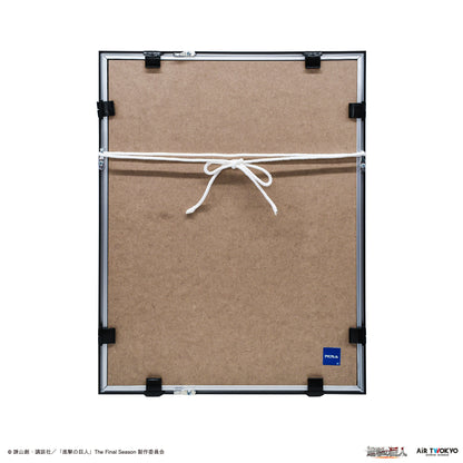 「進撃の巨人」 The Final Season刺繍アート１（エレン）
