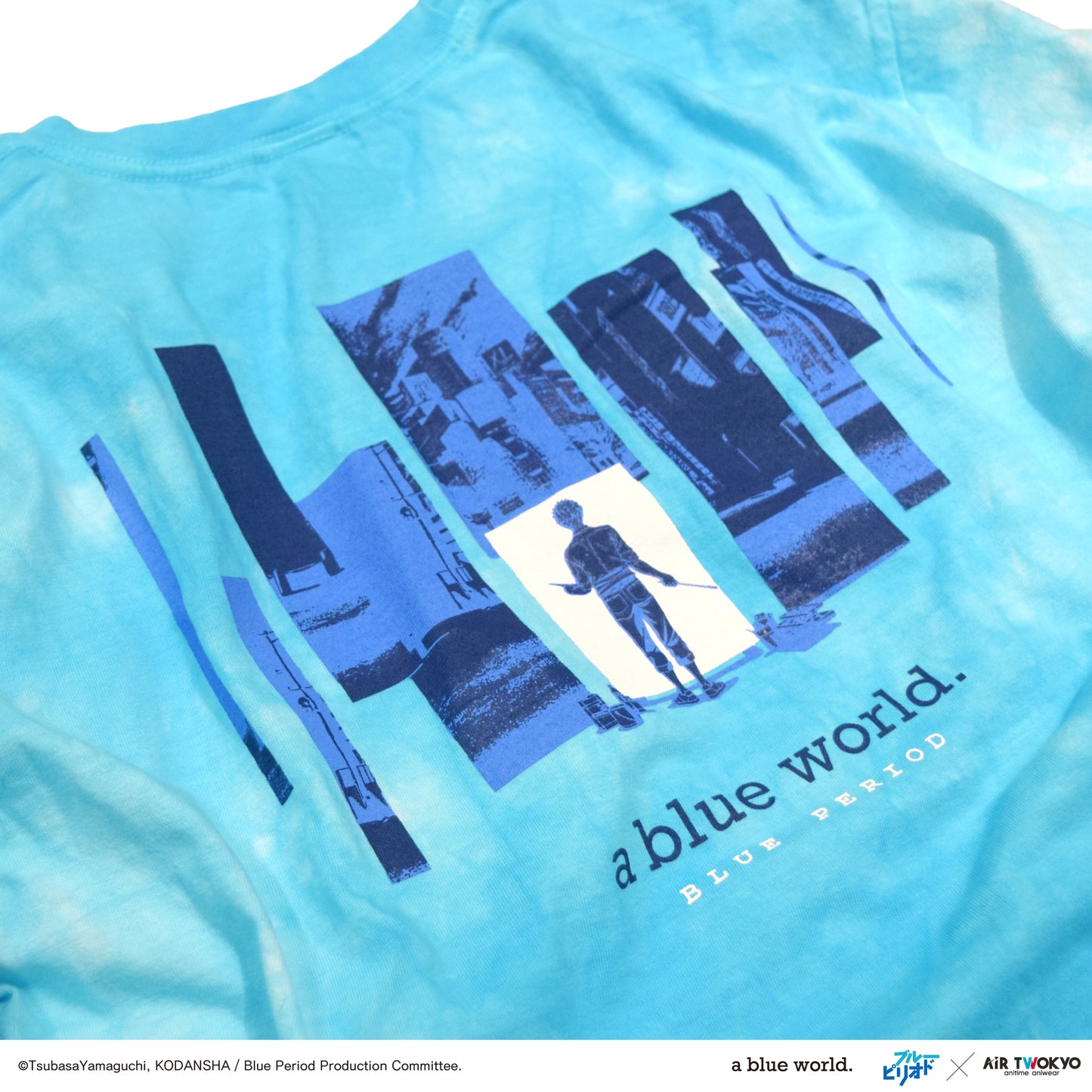 ブルーピリオド　タイダイTシャツ