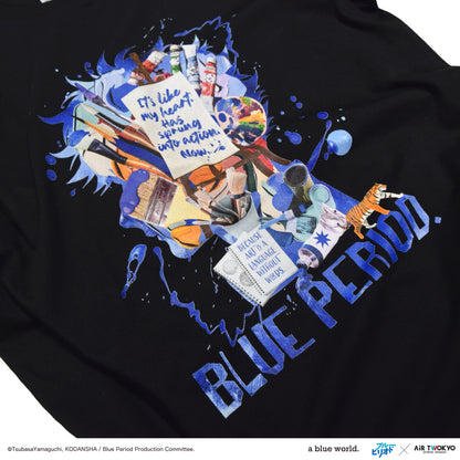 ブルーピリオド　矢口八虎コラージュTシャツ